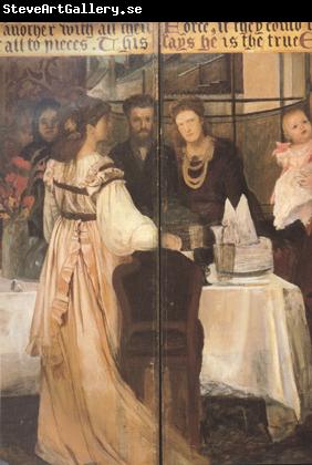 Alma-Tadema, Sir Lawrence The Epps Family Screen (detao) (mk23)